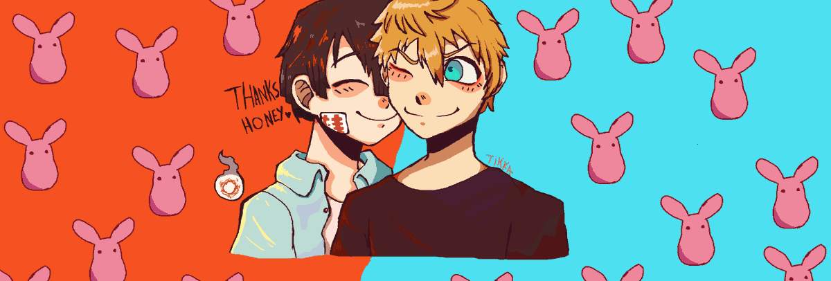 TikkaNatsu's tweet photo. Hanako x Kou from Jibaku Shounen Hanako Kun;;;;; 

IM THE REJECTED PART OF THIS FANDOM I LOVE THEM SO MUCH.. https://t.co/HrnZikgcLT