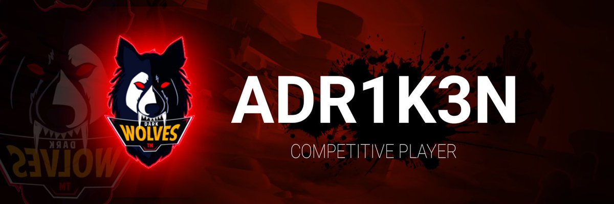 Te damos la bienvenida al club bro esperamos que te sientas cómodo con el Team y a darlo todo por el equipo.♥️🐺🔥
@ADR1K3N