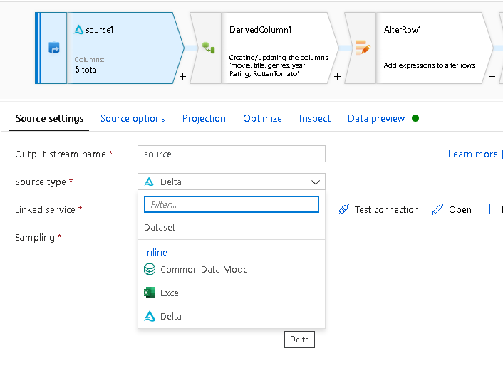 #Azure #DataFactory adds connectors for Excel and Delta.

Use ADF to natively read from Excel spreadsheets and use the data flow Delta connector (public preview) to create Delta Lakes, manage data transformations, updates, upserts, deletes using Delta. 

techcommunity.microsoft.com/t5/azure-data-…