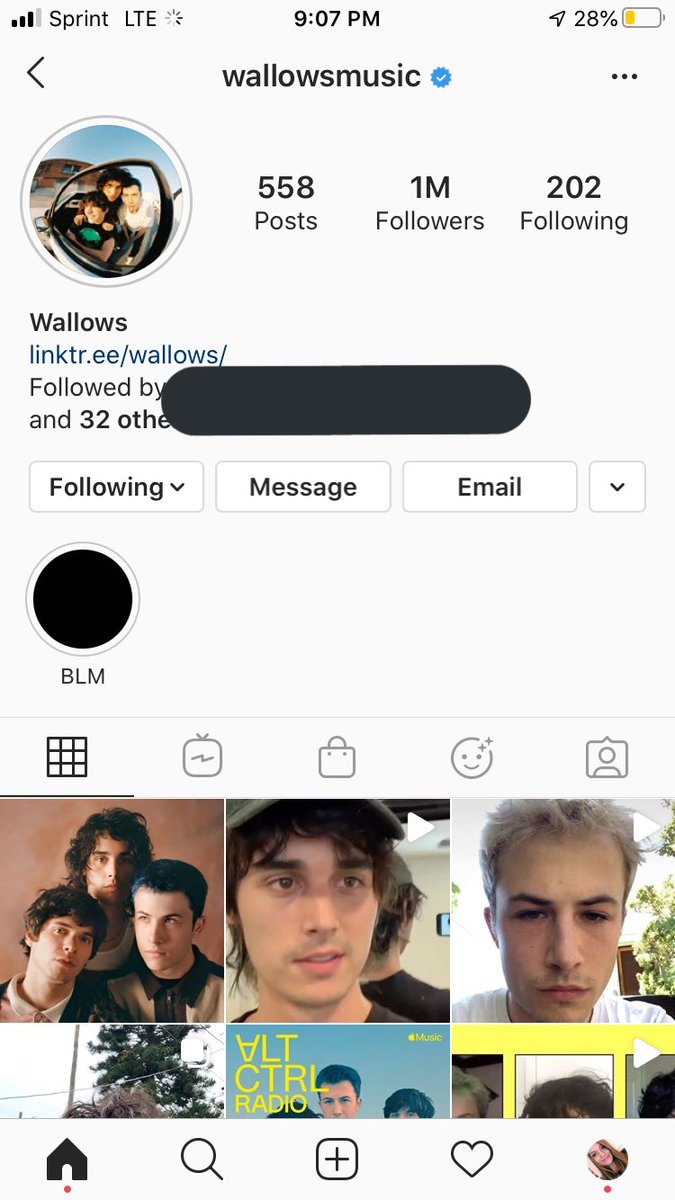 Iemastcr's tweet photo. I will be back soon, I promise. but I wanted to say happy 1 mil to @wallowsmusic on insta. im literally crying im so proud of how far you guys have come since pleaser came out🥺 I will always love and support you guys<3 @colepressston @dylanminnette https://t.co/zXs1TV2rfR