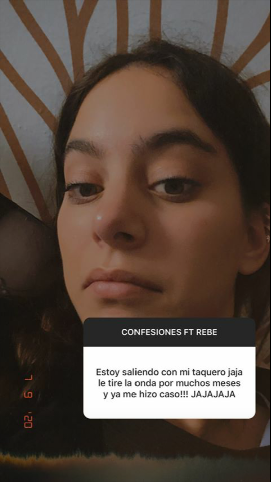 ale243120's tweet photo. @RebecaSchurenK si te mande mi confesión de que ahora salgo con mi taquero es pa que me des un consejo jajajajajaj aiuda necesito un consejo de la tía rebe https://t.co/cjkRSIzdwf