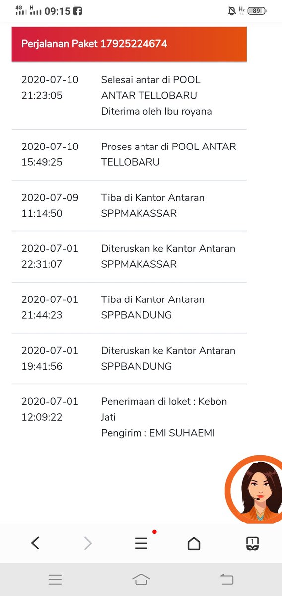 Selamat pagi <a href="/PosIndonesia/">POS INDONESIA</a> kenapa paket saya salah kirim?
Saya/orang dirumah tidak menerima paket, tp di tracking sdh diterima orang lain?