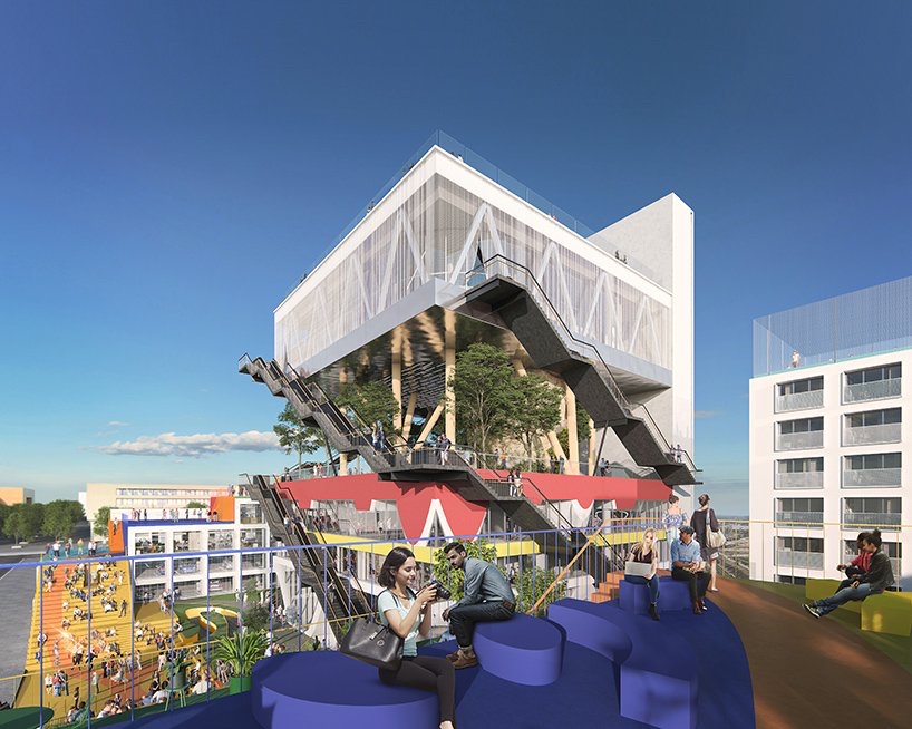 arquitect_viva's tweet photo. MVRDV transformará su mítico pabellón para la expo HANNOVER 2000, tras casi 20 años de abandono, en un área de trabajo contemporáneo que incluirá oficinas, espacios de reunión, aparcamiento y residencia de estudiantes, manteniendo la idea original de paisajes apilados. https://t.co/FxmNDKpYjE