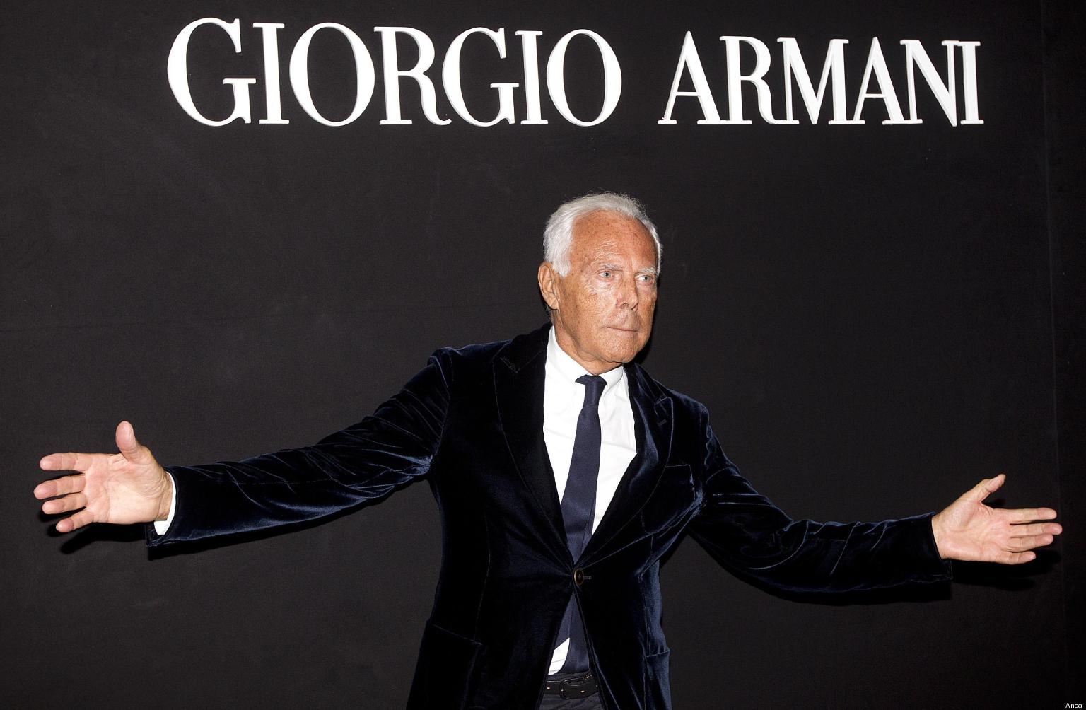 Happy birthday Giorgio Armani(born 11.7.1934)  