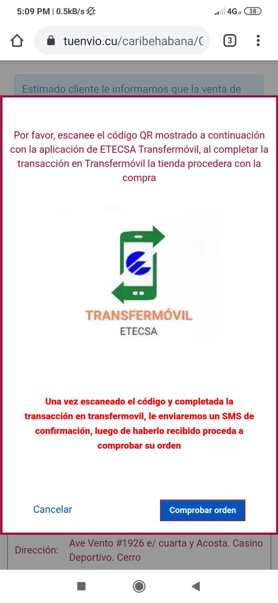 Más de 25 minutos intentando paga y no da el código QR para pagar, <a href="/CadenaCaribe/">🛍 Cadena de Tiendas CARIBE</a> #tranfermovil #villa diana siguen con problemas de sincronización.