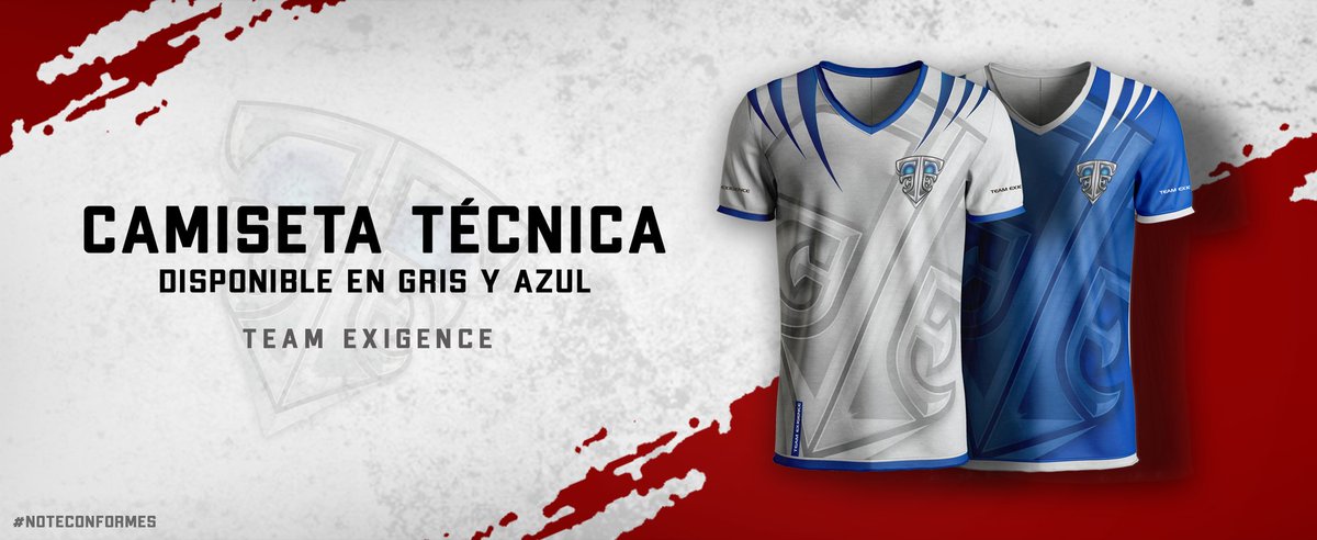 Era un secreto a voces, pero aquí lo tenemos...😆
¡Os presentamos las nuevas camisetas oficiales de TeamExigence!😍

¿Os gustan?😏
Dentro de poco estarán disponibles,  y estar atentos que se vienen reyes magos anticipados...😜
#noteconformes #seexigence #GoTE 💪😎