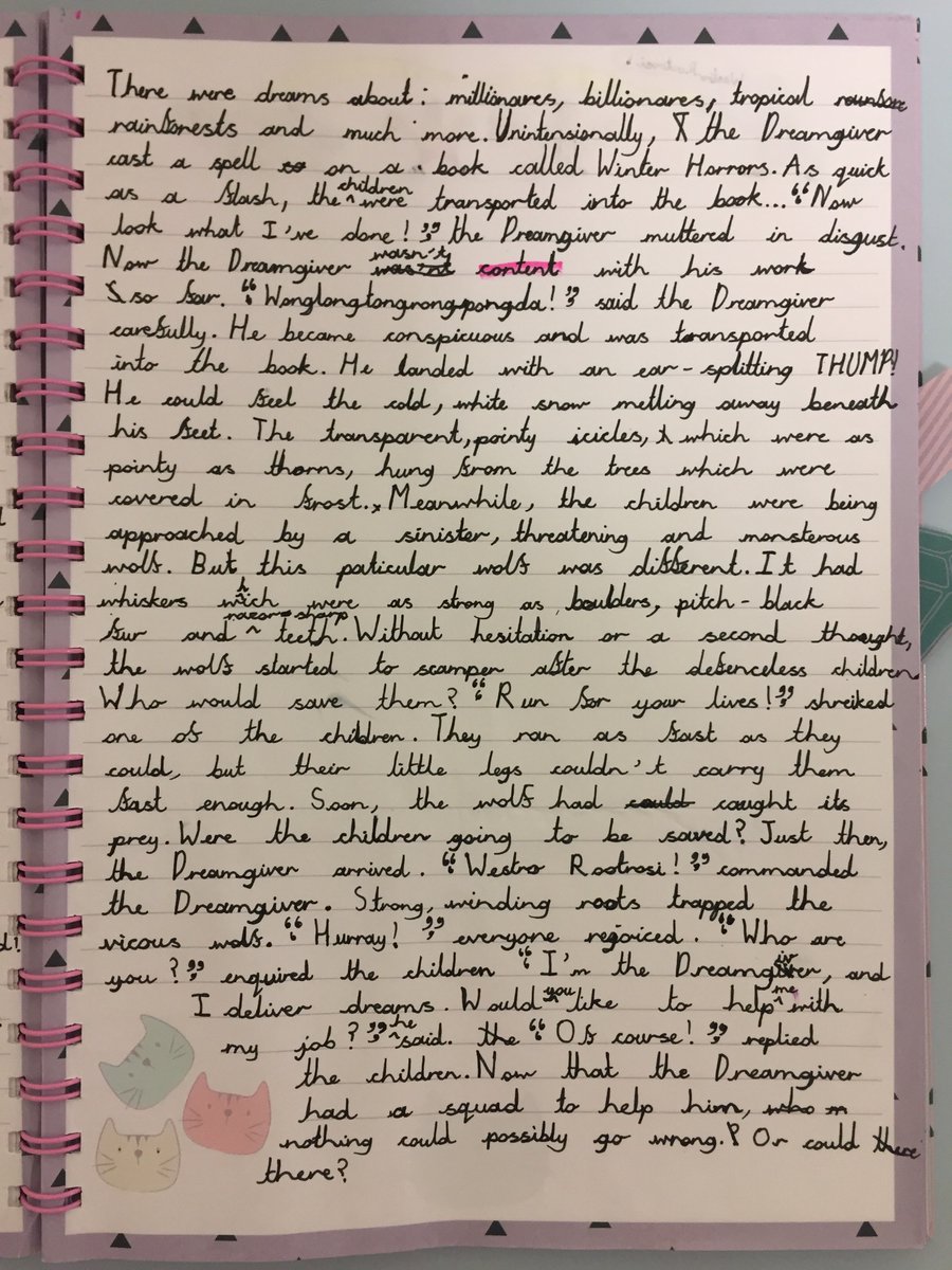 dranwarsaima's tweet photo. This is the last piece of creative writing with oak this term.Riyan has learnt a lot with this amazing year 3 English team, especially positivity and resilience🌟.He aims to continue learning with oak after summer term.✍️📚 #LearnWithOak
@missl_cleasby 
@LukePrimary 
@OakNational https://t.co/jebglwl6EQ