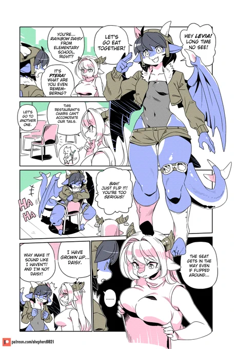 Modern MoGal #122 - Grown up 🐲
and review #104 for Ptera debuted! 
#modernmogal 