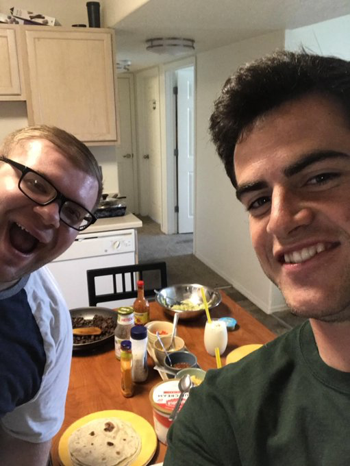 dead at 27Trevor Syphus Lee was a a student at  #Utah Valley University and died from  #COVID19. Trevor loved life and making people happy. He was a friend to everyone he met and wanted to make sure no one was ever alone.  https://www.spilsburymortuary.com/obituaries/trevor-syphus-lee/