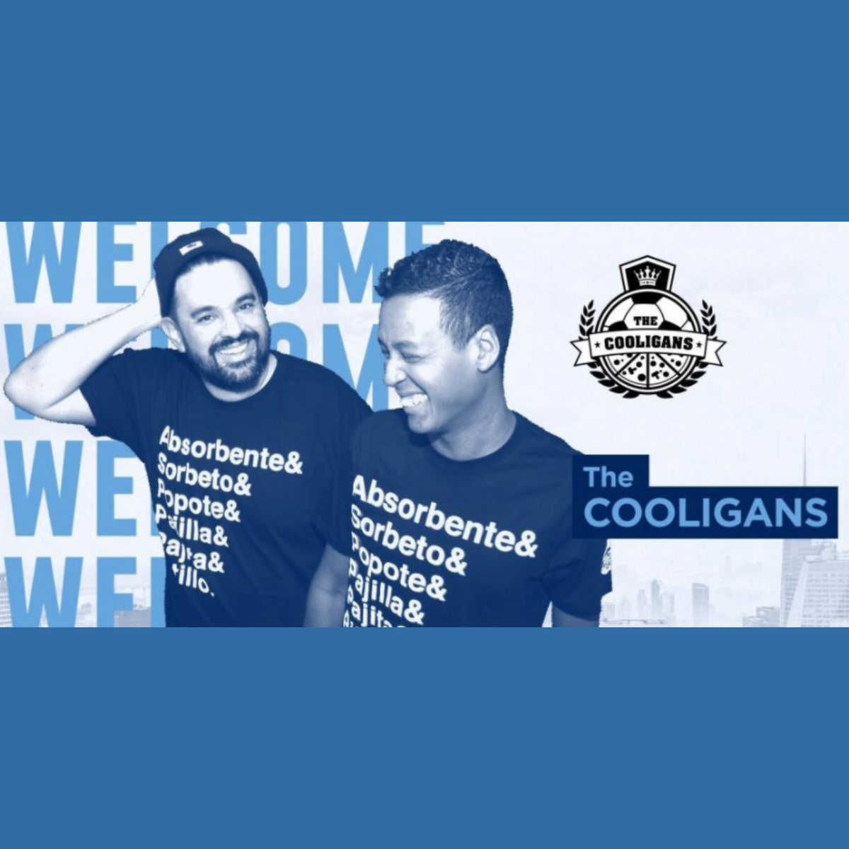 buchwaldtalent's tweet photo. Shouts to @thecooligans, who've partnered with the @MLS to host their own @YouTube show discussing the @NYCFC! #buchwald #buchwaldtalent #soccer #thecooligans #newyorkcityfootballclub #nycfc #MLS #YouTube https://t.co/deggqkRT2V