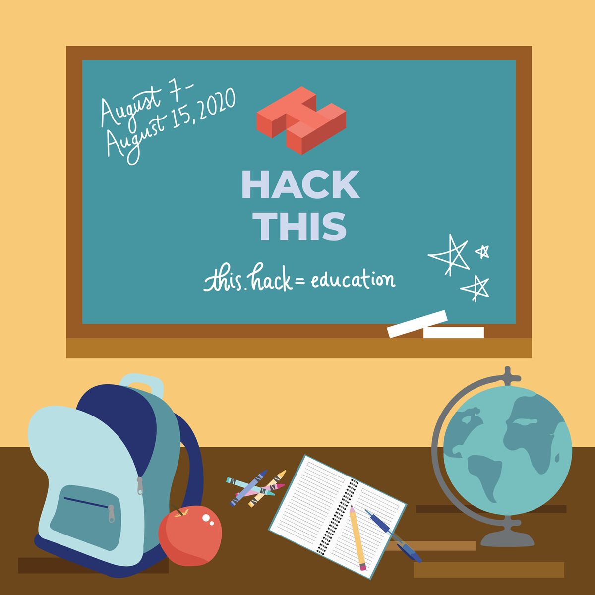 HackIllinois's tweet photo. Want something you’d want to change about virtual education? 
HackIllinois is excited to announce HackThis, a fully virtual week-long hackathon focused on education! Visit https://t.co/IDpdilgOeU to learn more :) 

#hackthis https://t.co/0BTnWMGkLk