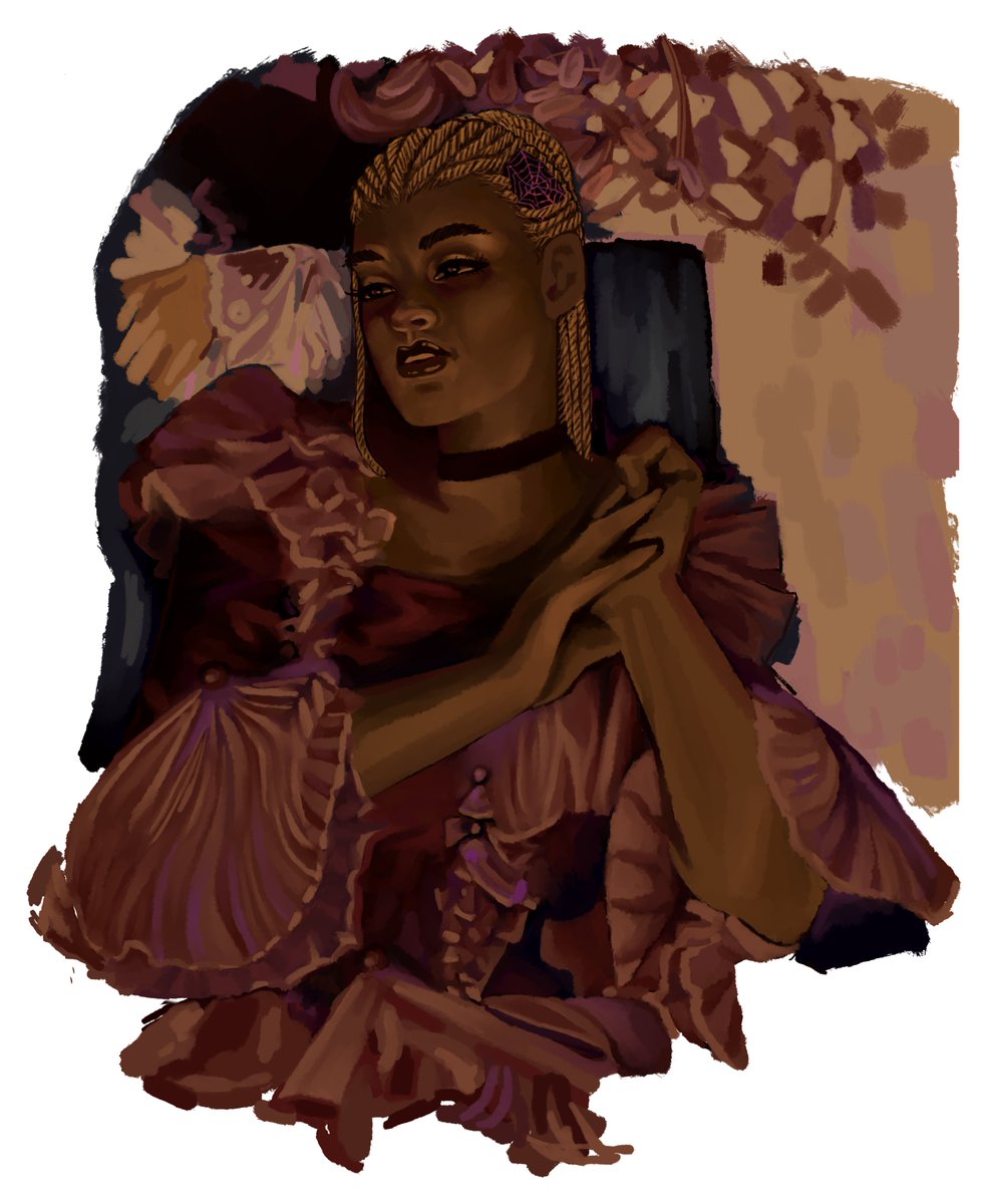 i did the leyendecker thing with annabelle cane but im super behind in tma and i never finished it #MagnusPod #themagnusarchives