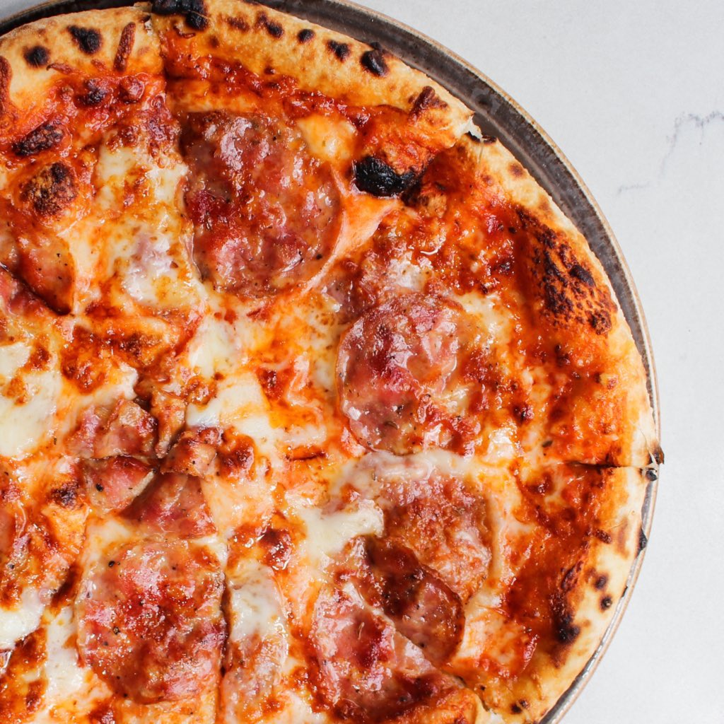Acantochicago's tweet photo. Missing our stone oven pizza? Visit @thegagechicago tonight for a cheesy surprise 🍕 #pizzaonthepatio https://t.co/5Wn6y2oZHU