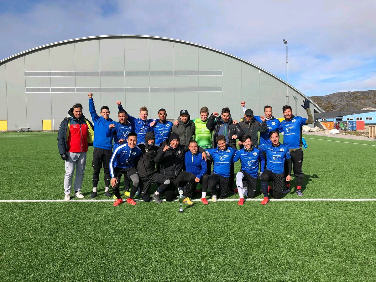 B67Nuuk's tweet photo. Nuuk city tournament - B-67 senior team won gold!! final standings: 
1. B-67 - 9 point
2. IT-79 Nuuk hold 1 - 4 point
3. IT-79 Nuuk hold 2 - 3 point
4. B-67 U18 - 1 point https://t.co/OsACqY2Cjr