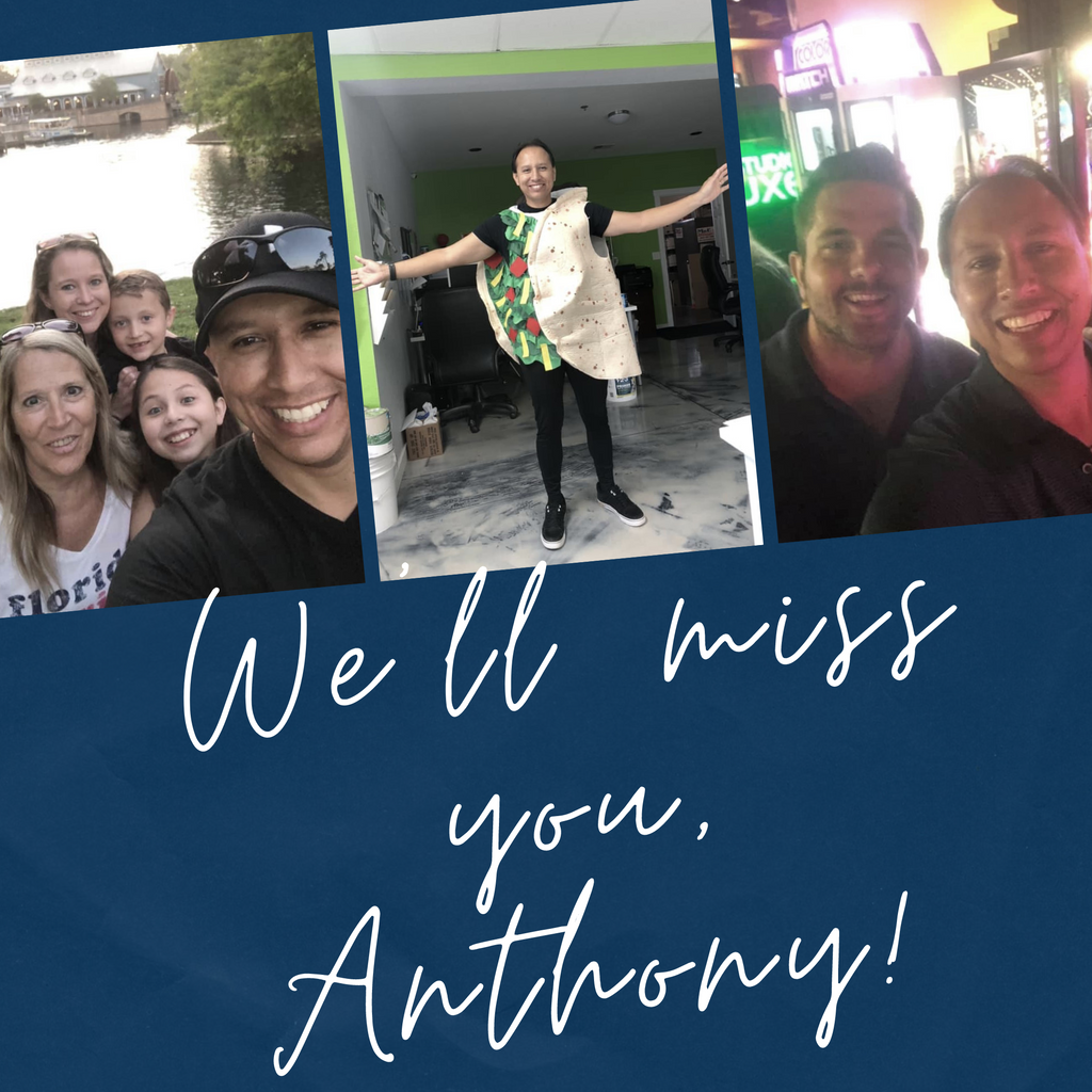 MandEPainting's tweet photo. After eight years on the team, Anthony is beginning a new adventure in his career. We are so excited to see what he does and will support him on his path. You'll be missed, Anthony so be sure to stop in and enjoy Taco Tuesday with us again sometime 😋 🌮
#mandepainting https://t.co/Sr86sC6BmB