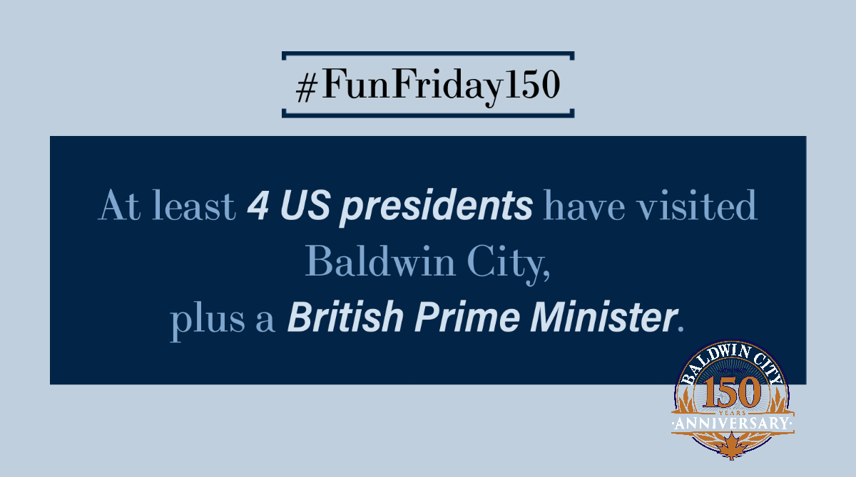 baldwincityks's tweet photo. Our sources tell us that at least four US Presidents have visited Baldwin City over the years, plus a British Prime Minister. Theodore Roosevelt did a whistle stop tour in 1912, and William Taft visited Baker University in 1911.
#FunFriday150
1/2 https://t.co/8luczKXMbX