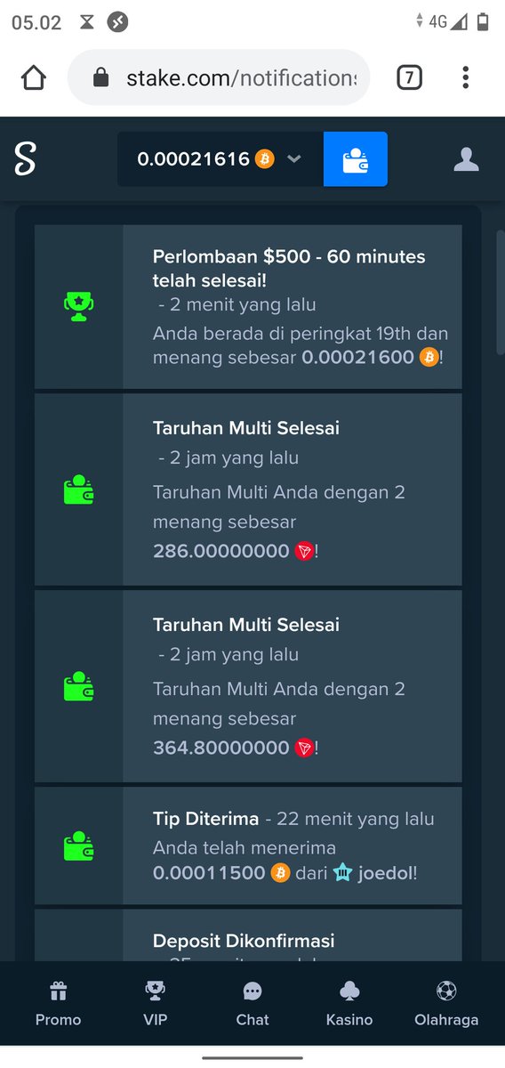 Cryptoindo6's tweet photo. @Stakegambling https://t.co/4DlWDDdRLz