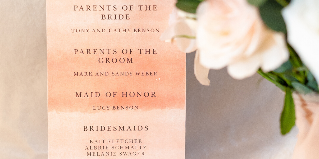 EventsByTMA's tweet photo. Listing your wedding-party on your programs?  If so, it can be beneficial to develop a hierarchy. Keep in mind, your specific hierarchy will vary dependent upon whom is in the wedding party and which relatives both families desire to list! https://t.co/C6Xt07YTmo
📸 @NiceeMartin https://t.co/EydCGaawAo