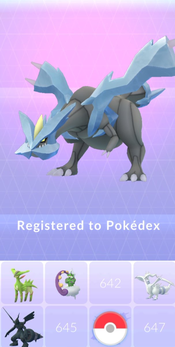 MarionEveni1's tweet photo. Hell yes💪🏽... I duoed this on my own with 3 seconds left on the clock..😱
And #DexEntry as well
Thanks to my weather Boosted #Metagross team's with #BulletPunch and #MeteorMash
And first #Legendary raid boss on my own😱
#PoGo #kyurem #LetsGo https://t.co/2z1Lr4IMiT