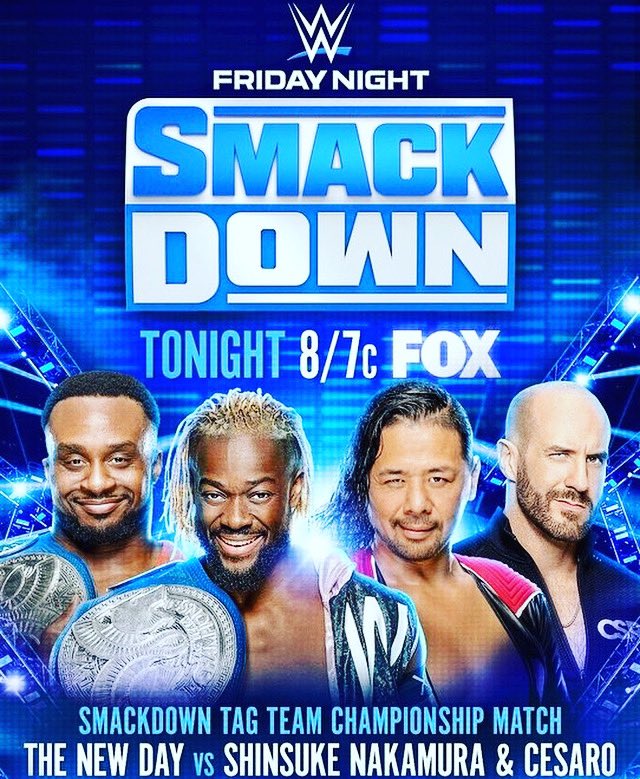 Tonight @WWEonFOX https://t.co/9HrkrD4H0r