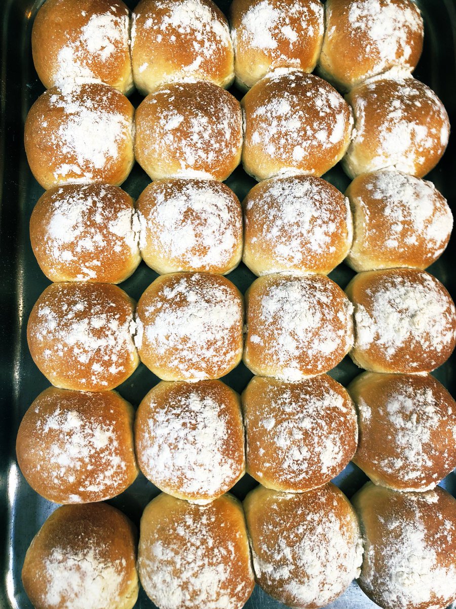 New milk buns going down a treat!!