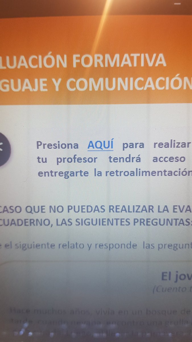 DiazFha's tweet photo. @Mineduc deberían revisar las evaluaciones de los objetivos priorizados para que los niños y niñas realicen su ev de manera online, no todas tienen el hipervínculo. Gracias https://t.co/g9d7AcxzlG