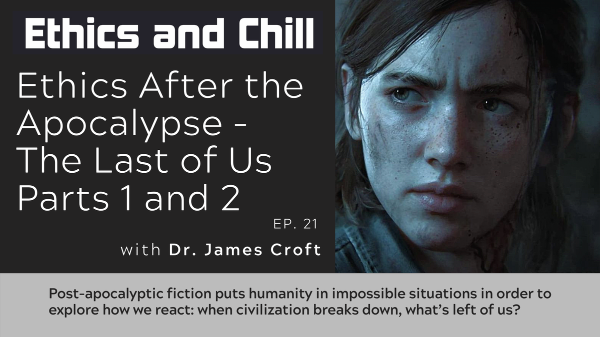 The Last of Us parts 1 and 2 explore this question more thoroughly than any other video game, and in this episode @CroftSpeaks explores the moral themes and ethical lessons of both games. 

Listen now!

#PostApocalyptic #TheLastofUs #tragedy #violence

ethicsandchill.org/2020/07/10/epi…
