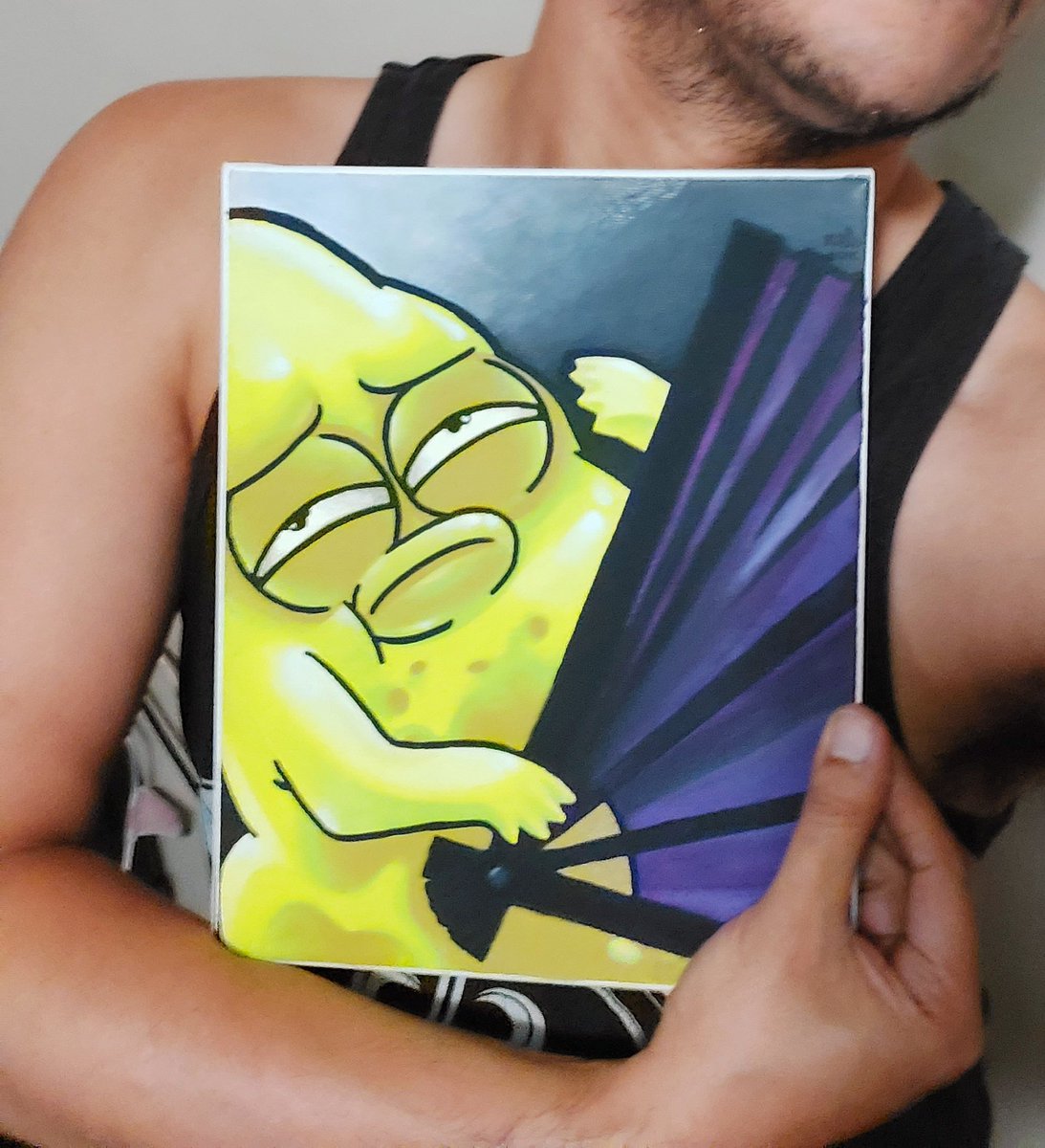 alittle2daniel's tweet photo. sheer elegance 💃#pupa #thepupa #SolarOpposites #acrylicartist #acrylicpaint #fanart #clackthatfan #canvasart #canvaspainting https://t.co/GqgM2qmz4t