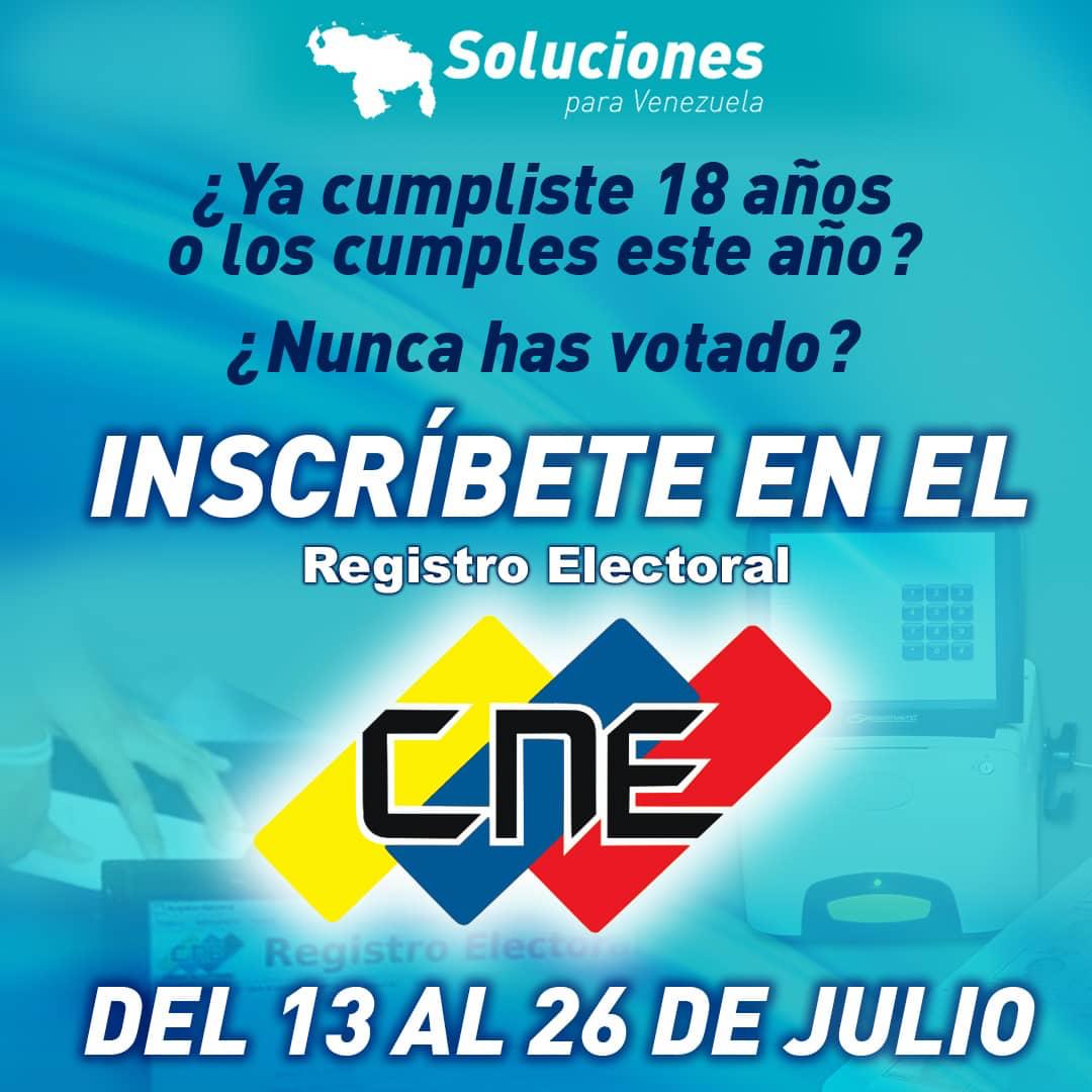 candalloluisj's tweet photo. Los venezolanos tenemos que decidir hacia donde va nuestro futuro como nación, por eso inscríbete en el CNE ejerce tu derecho al voto y junto salgamos a votar este 6D por Venezuela la abstención es pura falacia. #InscribeteXVenezuela 
#EstoTieneSolucion. https://t.co/cbS2D4WKnq