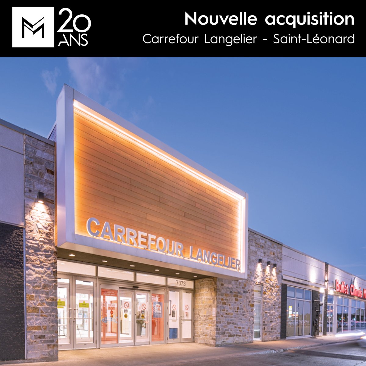 MACH acquiert le Carrefour Langelier !

groupemach.com

#acquisition #news #Nouveau  #Montréal #Realestate #immobilier