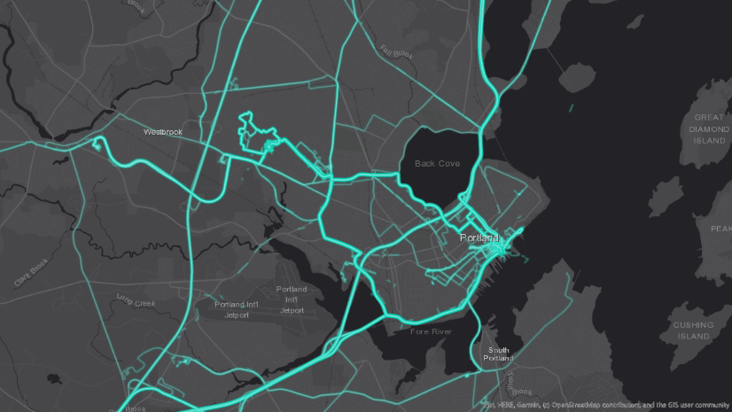 GIS_Bandit's tweet photo. Blog: Create a linear heatmap with #ArcGIS #Tracker #Data https://t.co/TatHY7WAr8 

#location #tracking #mapping #dataviz #fieldapp #GIO #mobile #GIS #esri #maps @Esri @ArcGISApps @EsriSLGov @EsriWater @EsriPublicWorks @EsriUtilities @EsriPartners https://t.co/BdGkV2OZ3m