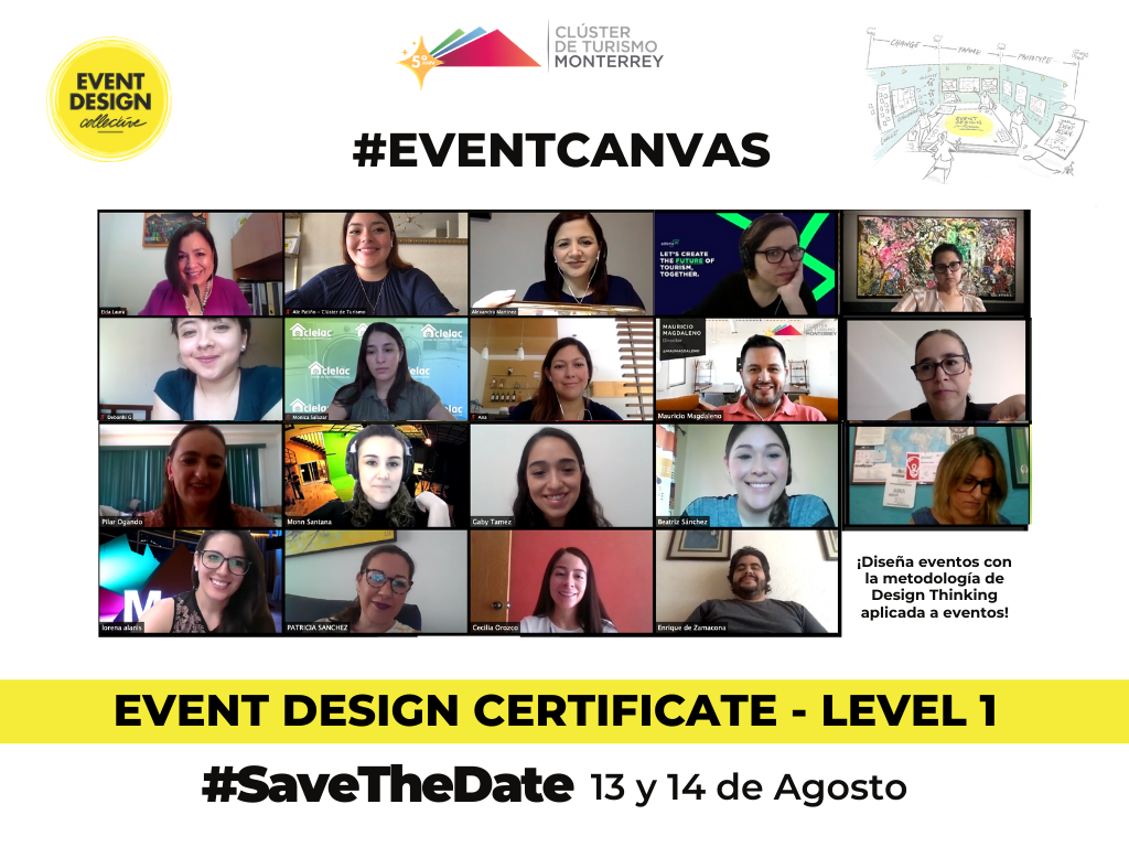 ClusterTurMTY's tweet photo. 🤩 #CertifiedEventDesigner 🤩
Esta semana tuvimos 2 sesiones de 90 minutos con la metodología de Diseño de Eventos #EventCanvas, fueron sesiones de aprendizaje y mucho entusiasmo. https://t.co/aLddKhmE1V