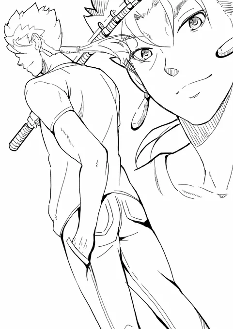らくがきランサーニキ
たまに男を描きたくなる時もある 
