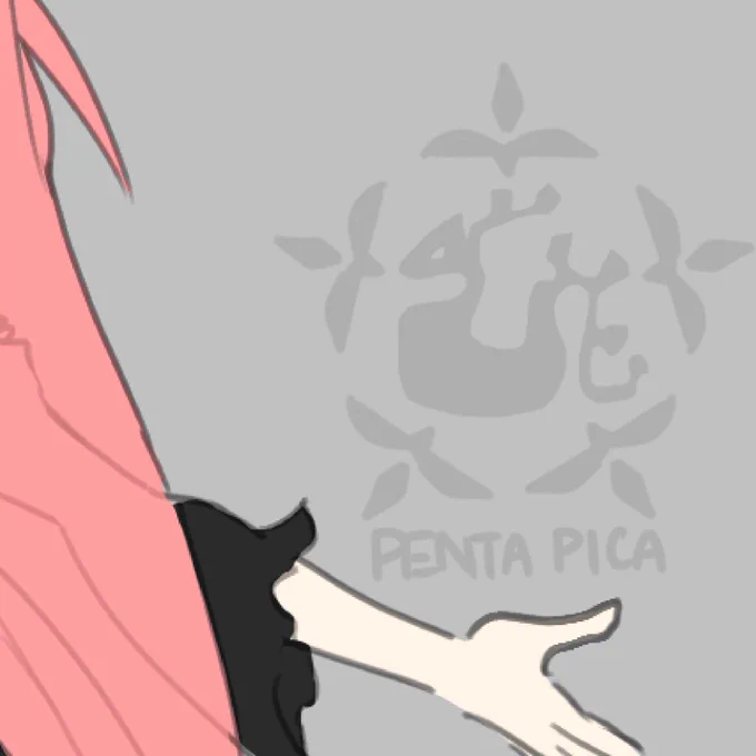 設定資料にチラッと載せてた事務所ロゴにもリラちゃんは入ってます。 