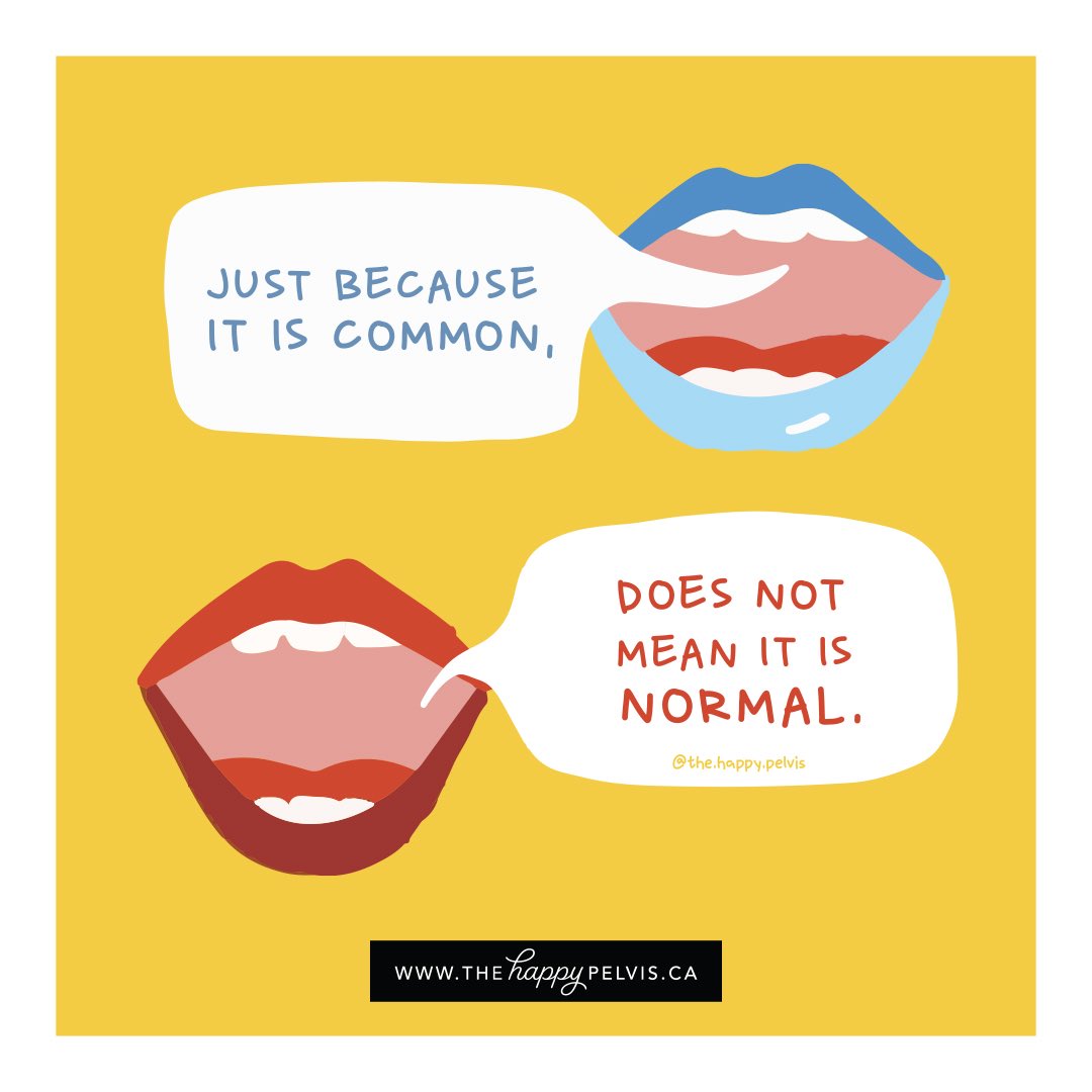 HappyPelvis's tweet photo. Just because itโs common, doesnโt mean itโs normal. #chronicuti #chronicpain #vulvodynia #pelvicpain #icwarrior #endometriosis #endowarrior #interstitialcystitis #womenshealthmatters #womxnshealth https://t.co/n2hKVa68rM