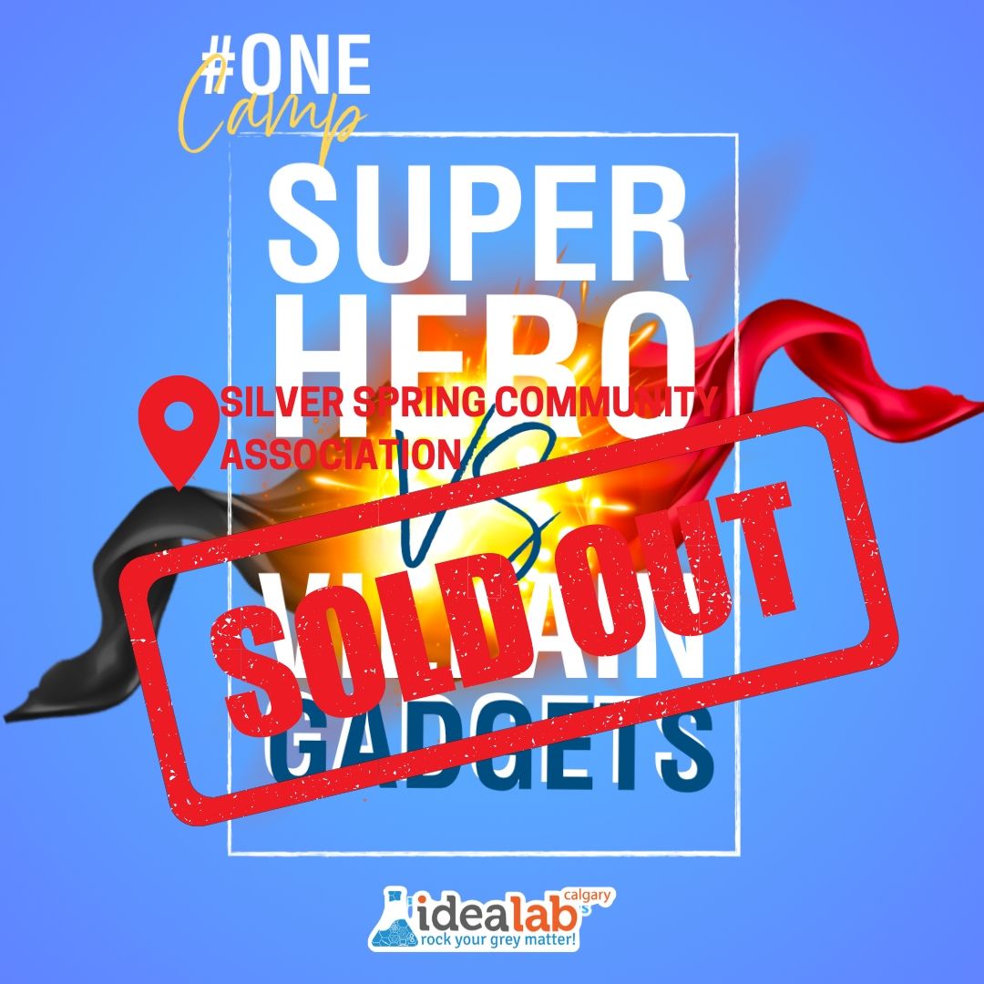 Idealab_Calgary's tweet photo. #summercamp Superhero vs Villain Gadget Shop SOLD OUT - 📍Silver Spring Community Association 

#soldout #IDEALabKids #IdeaLabYyc #summercamps #summercampsyyc #summercamps2020 https://t.co/KQhYshy1og