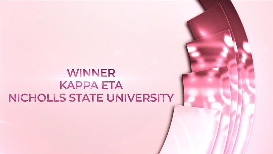 PhiMuAtNicholls's tweet photo. The ladies of Phi Mu Kappa Eta are beyond grateful to experience the opportunities presented through this one of a kind sisterhood. To our fearless leaders and sisters, we are blessed with amazing and kind hearted women as our role models! Thank you, Phi Mu! Forever LIOB💕 https://t.co/N01SHtKxex