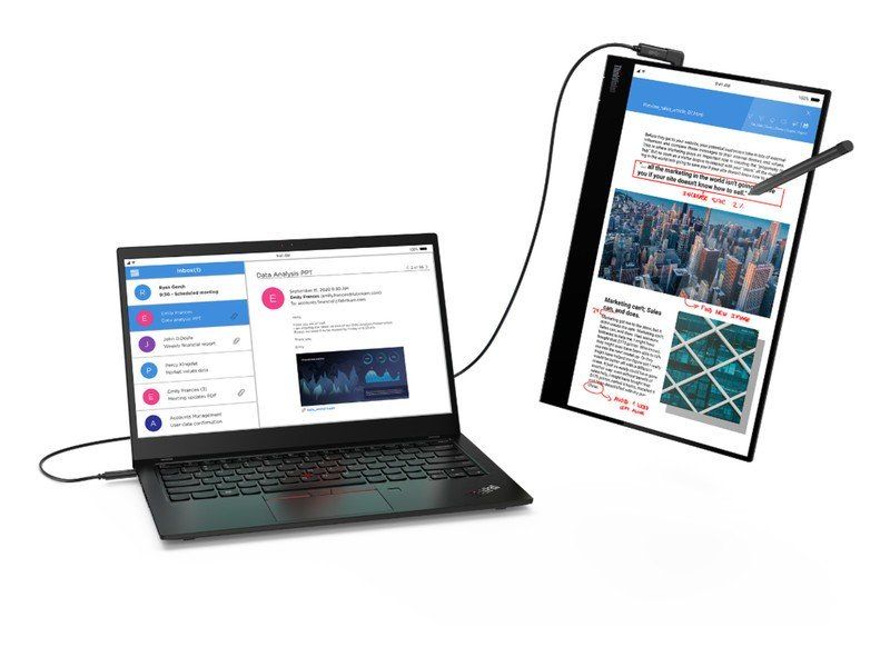 Rodney_Walker's tweet photo. #Lenovo ThinkVision M14t brings touch and pen support to a mobile display https://t.co/1p6SyyC1qJ #MobileMonitor #Monitor #ThinkVisionM14t #Tech #TechNews #Technology #TechnologyNews #ITRTG #SNRTG https://t.co/AXkQ5XbrN6