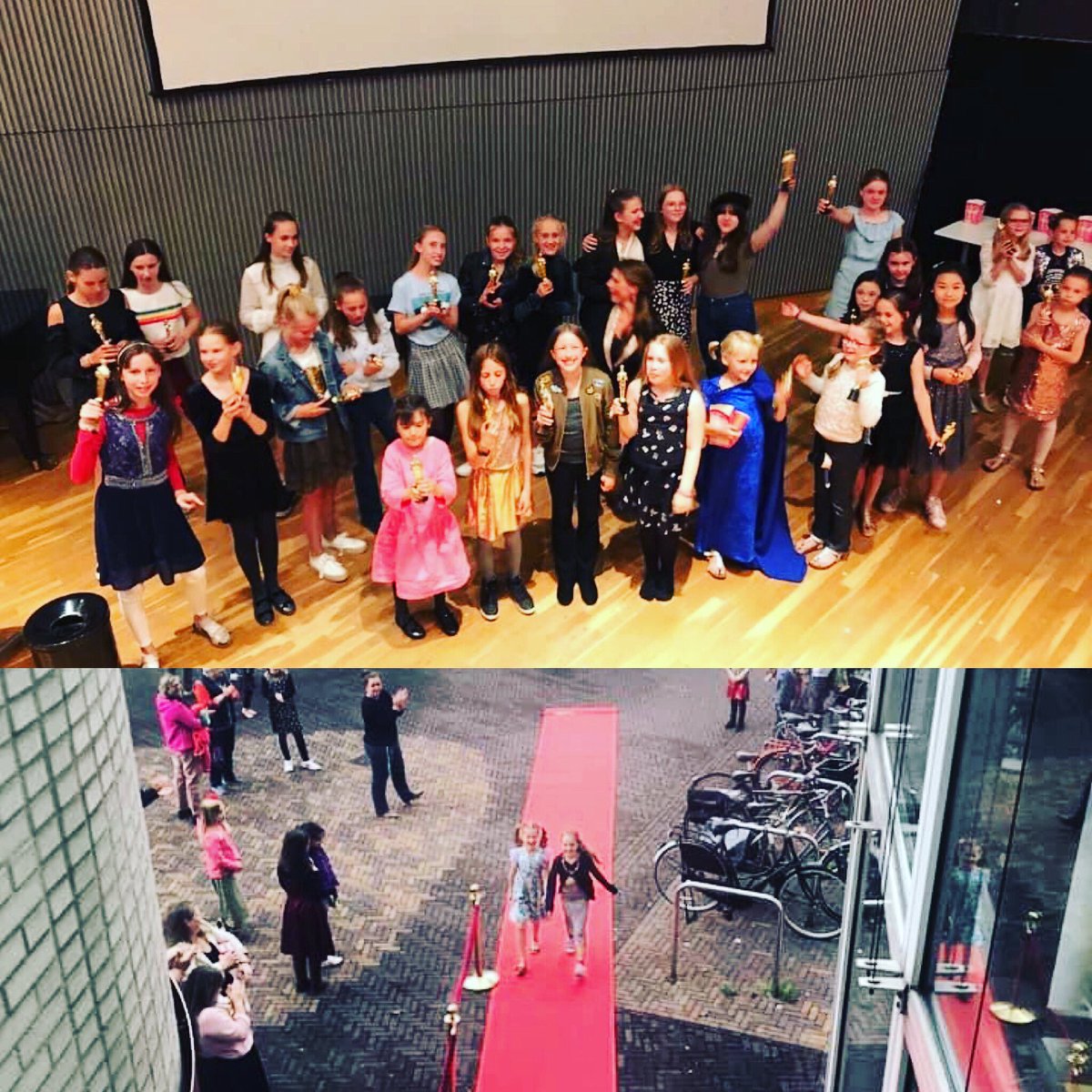 Vanavond hadden een heuse filmpremière van de voorstelling Midzomernachtsdroom van het Jeugdzangtheater. Entree via de rode loper en na een fantastische voorstelling gingen ze met een echte Oscar op zak het weekend in!

#kunstenhuis #jeugdzangtheater @kunstenhuis