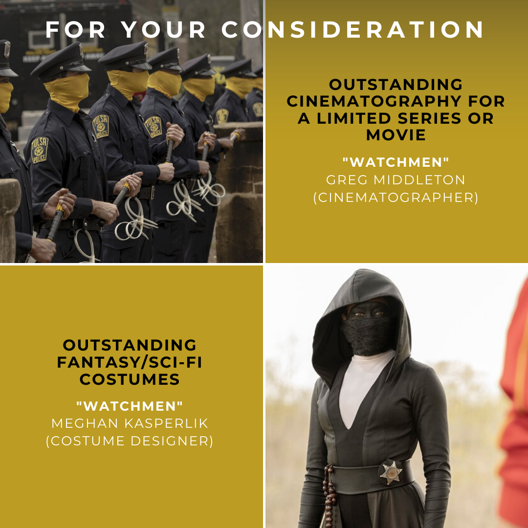 Impact24PR's tweet photo. For your consideration… 🎬✨ (9/9)
.
@middlecam, @hairbylawrence, @jeremytisser, @kaela_dobson, @shierozow
.
#FYC #Television #BehindtheCamera #WatchmenHBO #WeStandCorrected #ShadowsFX #WhyWomenKill #WuTangonHulu https://t.co/YstOYj5X9w