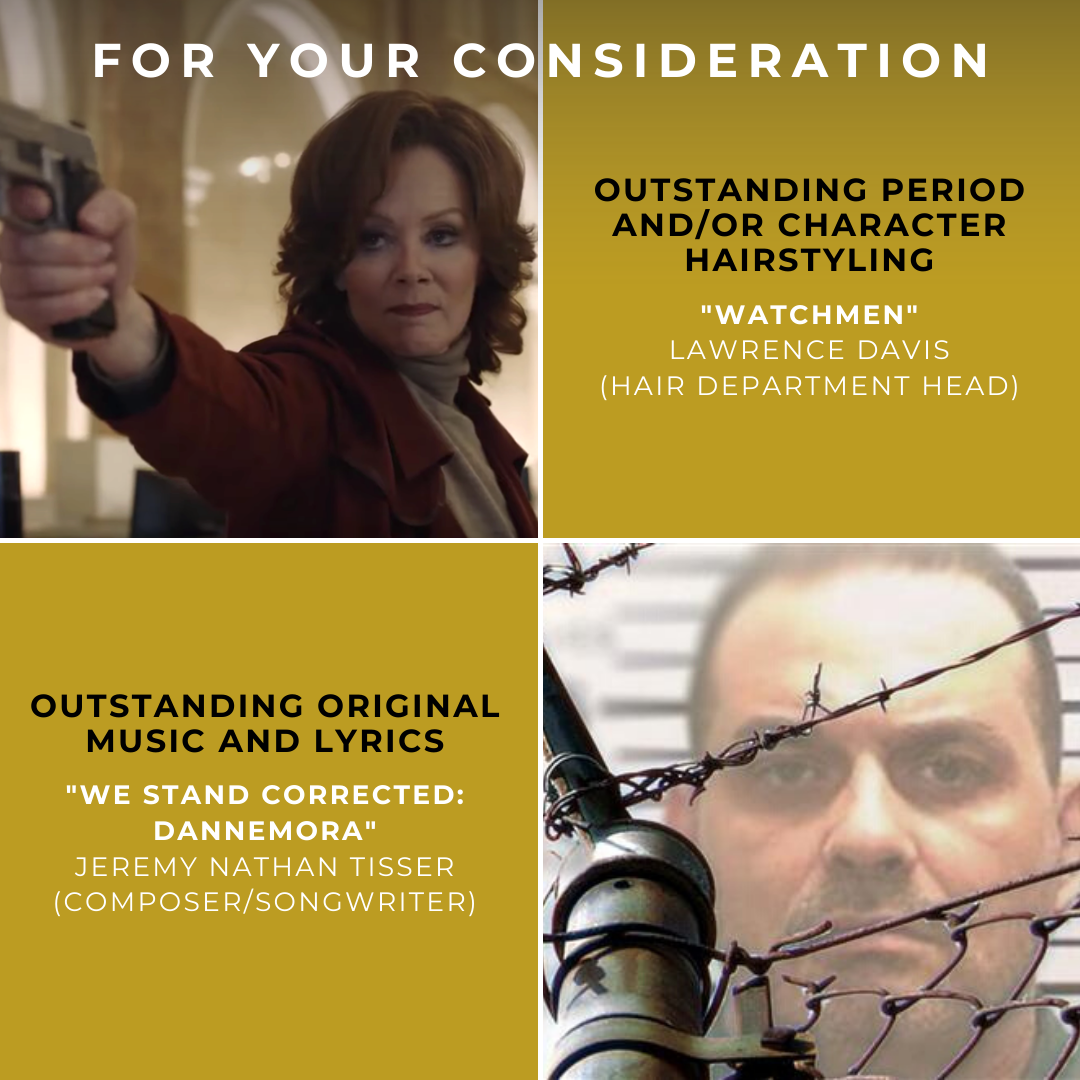 Impact24PR's tweet photo. For your consideration… 🎬✨ (9/9)
.
@middlecam, @hairbylawrence, @jeremytisser, @kaela_dobson, @shierozow
.
#FYC #Television #BehindtheCamera #WatchmenHBO #WeStandCorrected #ShadowsFX #WhyWomenKill #WuTangonHulu https://t.co/YstOYj5X9w