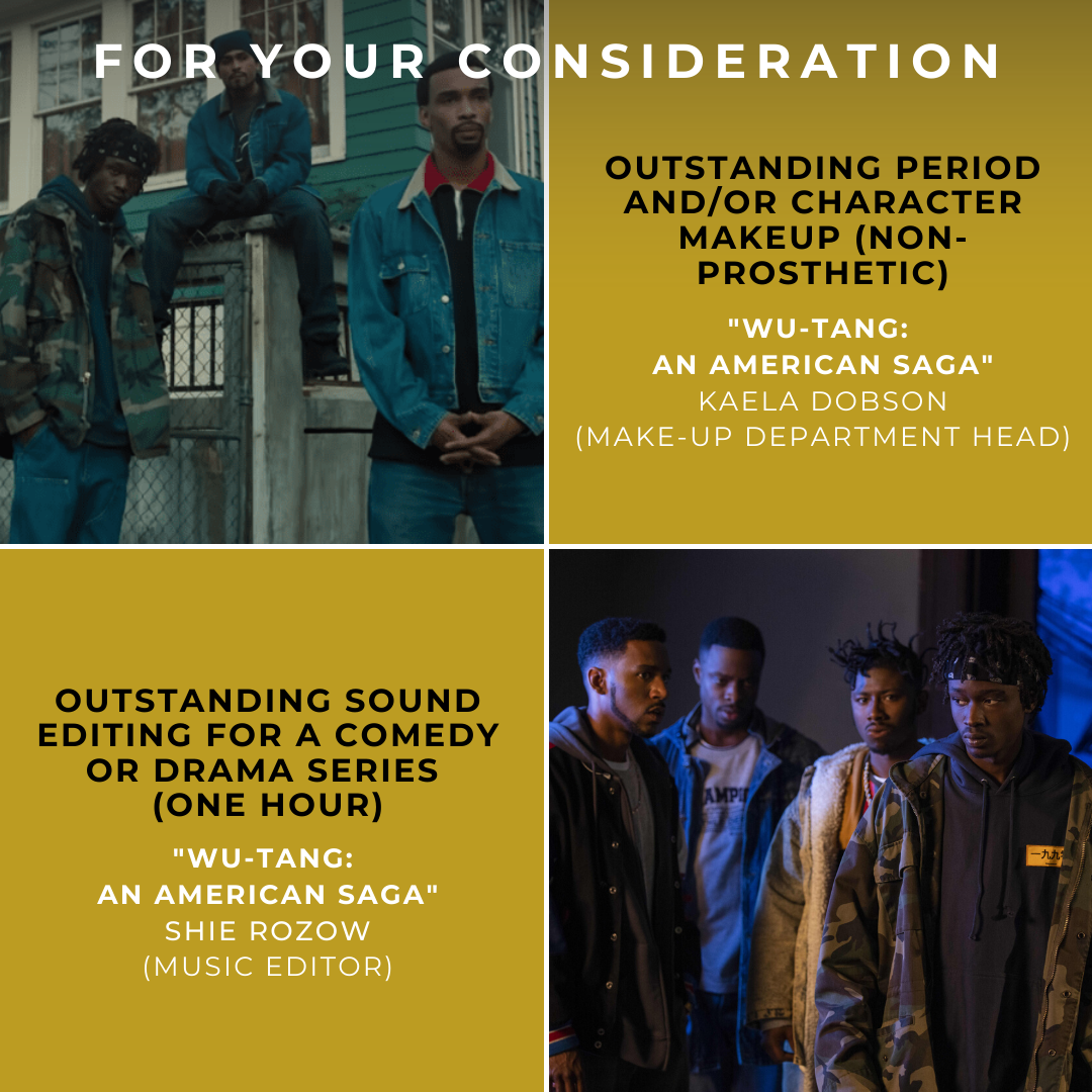 Impact24PR's tweet photo. For your consideration… 🎬✨ (9/9)
.
@middlecam, @hairbylawrence, @jeremytisser, @kaela_dobson, @shierozow
.
#FYC #Television #BehindtheCamera #WatchmenHBO #WeStandCorrected #ShadowsFX #WhyWomenKill #WuTangonHulu https://t.co/YstOYj5X9w