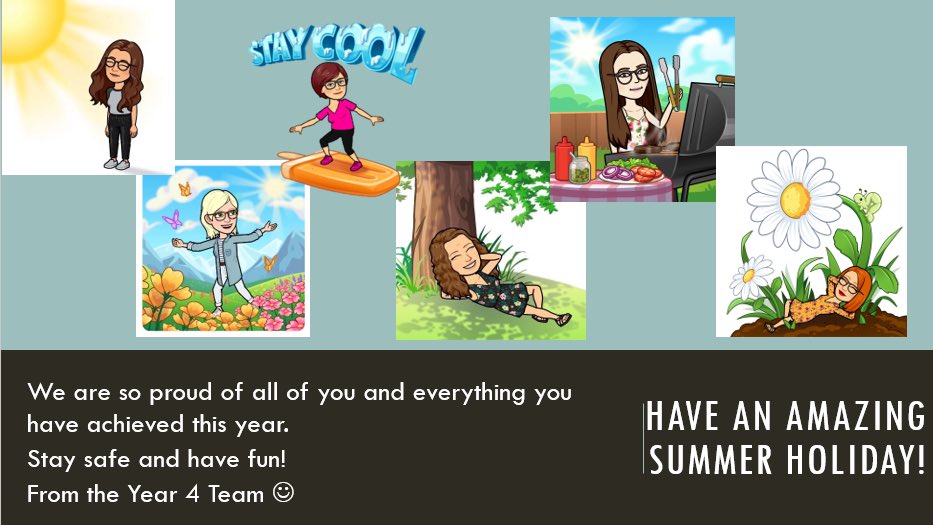 4CL we have missed you so much this term and are really sad we couldn’t say goodbye properly. But we are so proud of you and all you have achieved this year. Have a lovely summer and stay safe! xxx