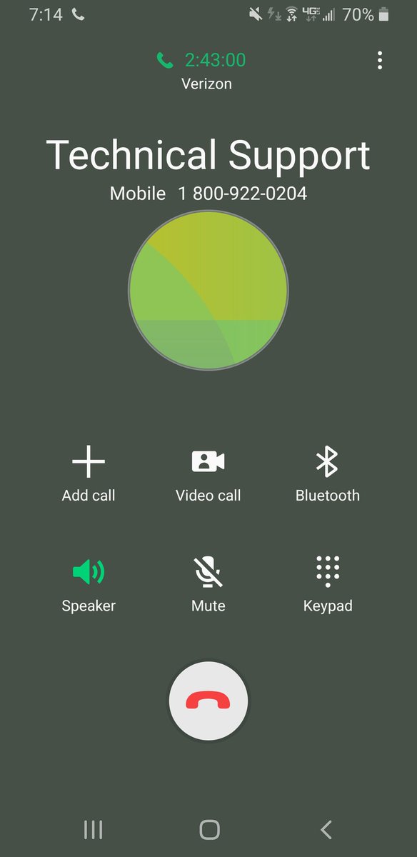 brasstenor's tweet photo. #Verizon24x7. Over 2 hours, 43 minutes of holding now.  4th phone call this week with 50+ minute wait times.  2 promised calls by management this week...  NO CALLS.  #disaster #verizonoutage https://t.co/XhJxIh0ylF