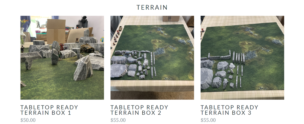 diceofrdtable's tweet image. New to the webstore is #Tableready Terrain Box of hills, rocks and walls.   diceoftheroundtable.weebly.com/shop.html#/

Terrain Ready to enhance any gaming experience.

#dnd #40k #Boltaction #WWX #Skirmish #Horizonwars #tabletopgaming #tabletop #miniaturegaming
