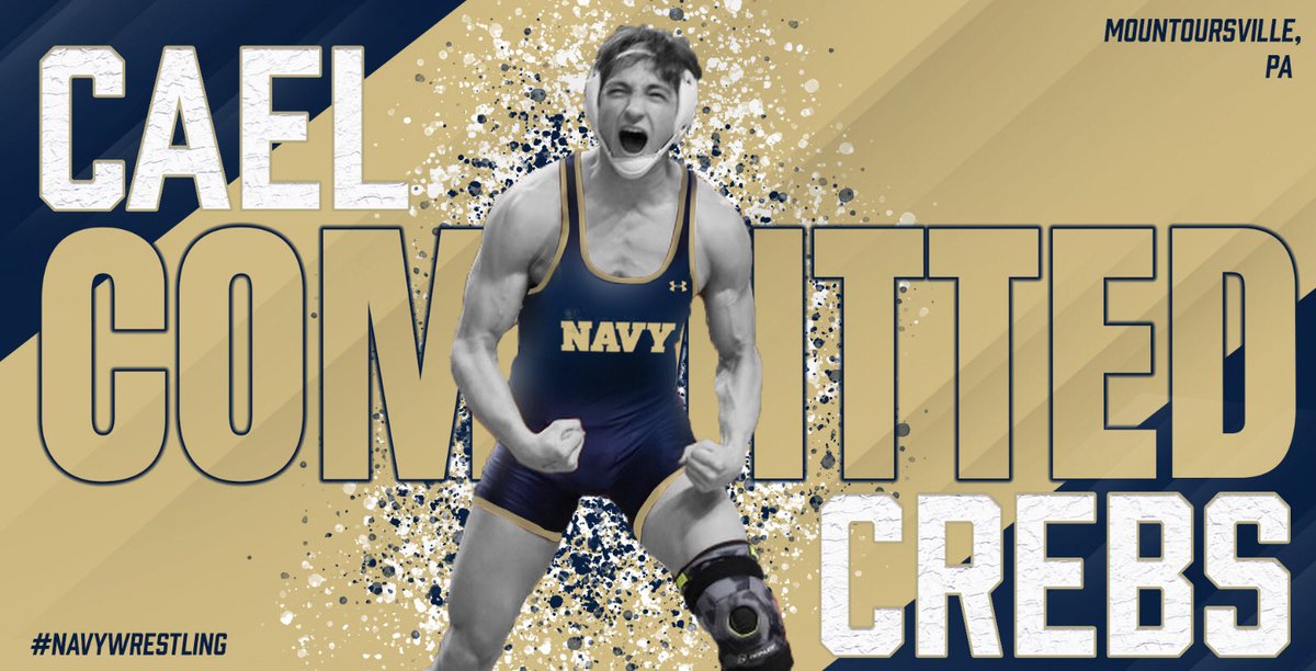 Cael Crebs (@crebs_cael15) on Twitter photo I’m excited to announce that I will be continuing my academic and athletic career under the guidance of Coach Cary Kolat at the United States Naval Academy! Go Navy! #BeatArmy <a href="/kolat/">Cary Kolat</a> <a href="/NavyWrestling/">Navy Wrestling</a> I’m excited to announce that I will be continuing my academic and athletic career under the guidance of Coach Cary Kolat at the United States Naval Academy! Go Navy! #BeatArmy <a href="/kolat/">Cary Kolat</a> <a href="/NavyWrestling/">Navy Wrestling</a>