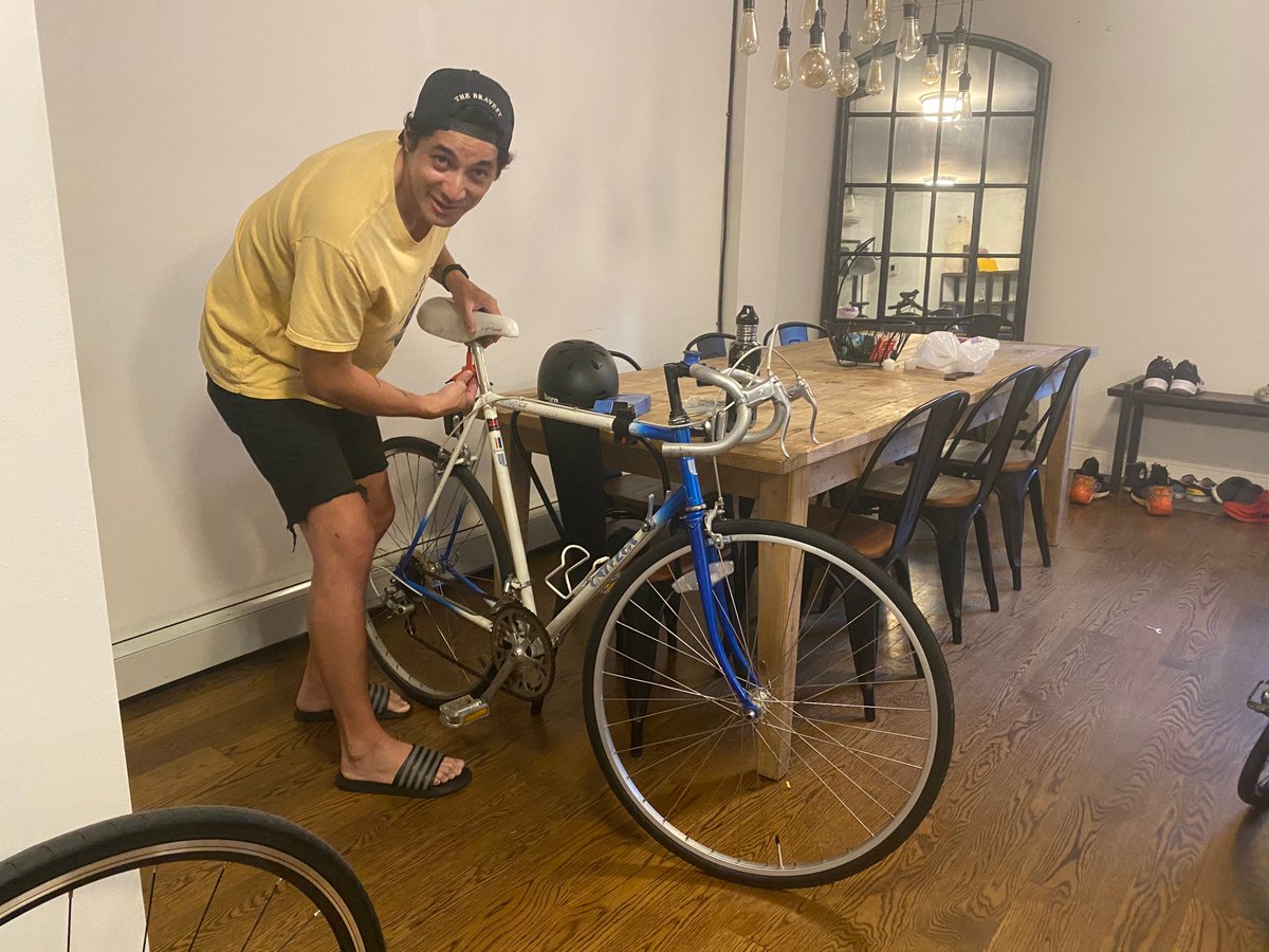 *Except for my roommate and friend  @bush_kel who together with his wife uses his bike to get to appointments, protest, and explore the city.