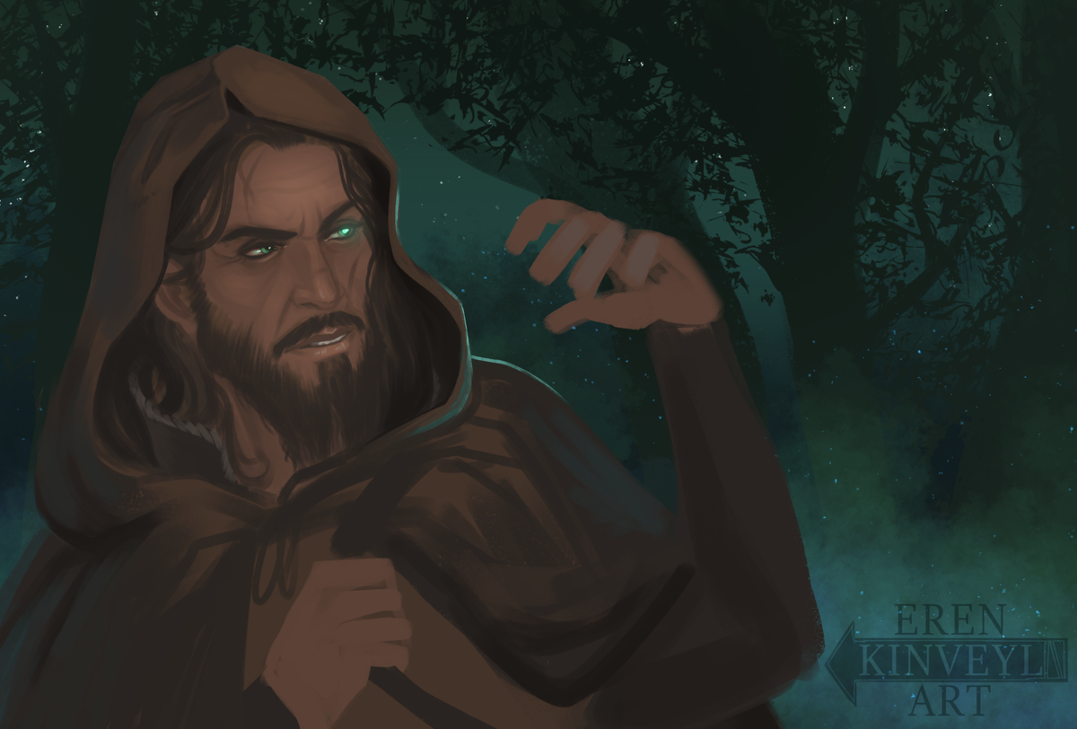 kinveyl's tweet image. Скетчу самого запасливого бородача в Дивинити.

#Divinity2 #art