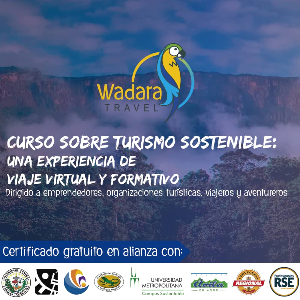 EniiNucleo's tweet photo. Nuestros amigos de Wadara están ofreciendo esta formación gratuita para más información en su cuenta de Instagram @wadaratravel https://t.co/EPvse2Gh0O
