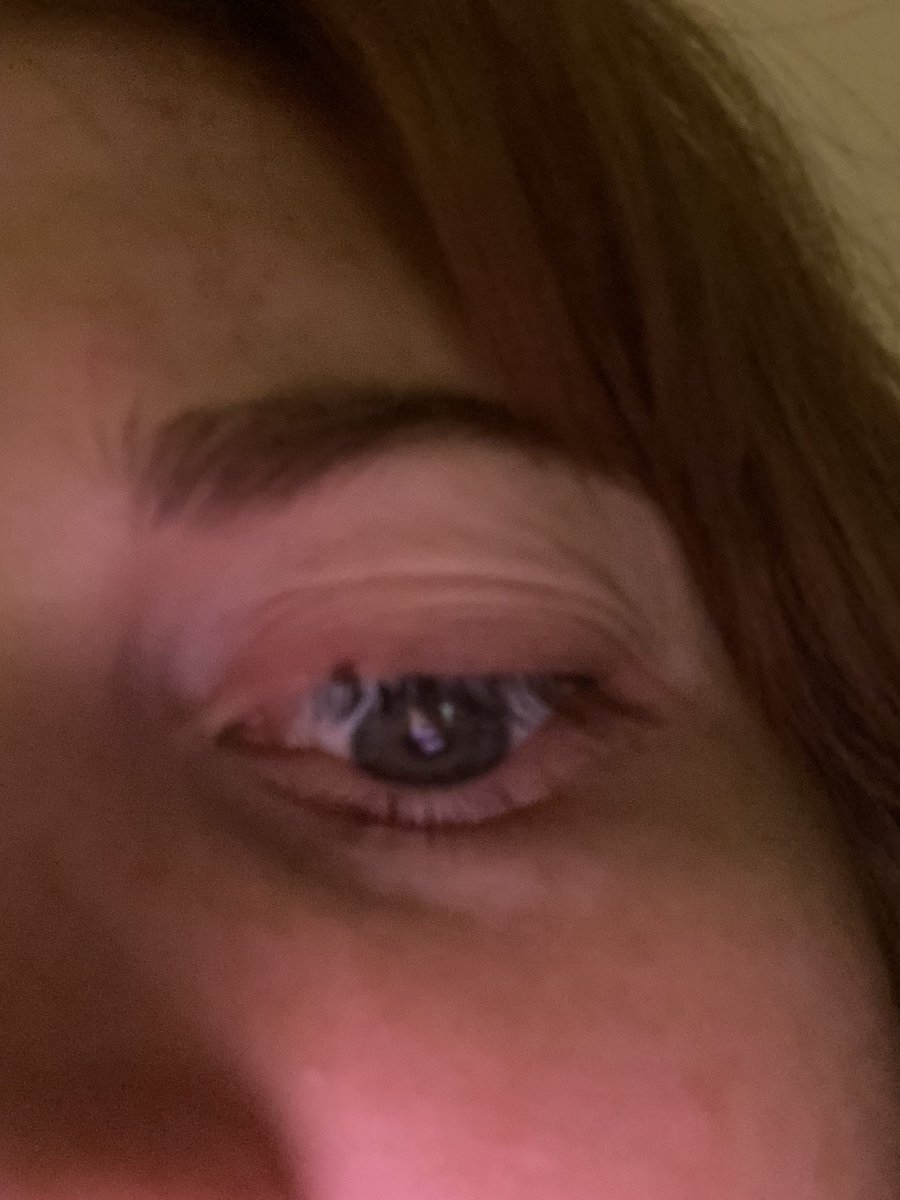 gingercreep69's tweet photo. what the fuck is on my eyelash bro https://t.co/JspQfFeQ0w